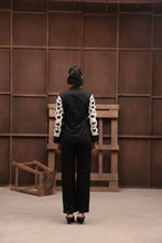 Load image into Gallery viewer, MONOCHROME STRUCTURED TROUSERS