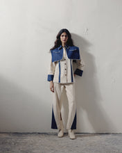 Load image into Gallery viewer, Dramatic Denim Co-ord Set