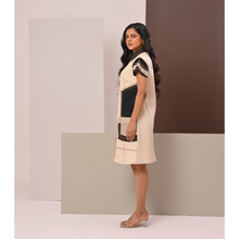 Load image into Gallery viewer, Color-Block Utility Dress