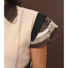 Load image into Gallery viewer, Color-Block Utility Dress