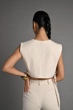 Load image into Gallery viewer, Orbit Eyelet Bib Co-ord Set