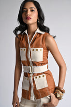 Load image into Gallery viewer, Safari Luxe Utility Top