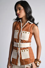 Load image into Gallery viewer, Safari Luxe Utility Top