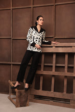Load image into Gallery viewer, MONOCHROME STRUCTURED JACKET SET