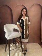Load image into Gallery viewer, Mosaic Shirt Dress