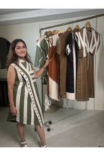 Load image into Gallery viewer, Linear Luxe Shift Dress