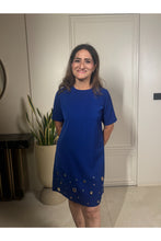 Load image into Gallery viewer, The Midnight Muse Mini Dress