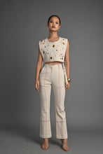 Load image into Gallery viewer, Orbit Eyelet Bib Co-ord Set