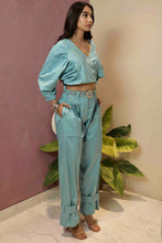 Load image into Gallery viewer, Understated Glam Cropped Co-Ord Set