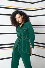 Load image into Gallery viewer, Green Blazer Co-ord
