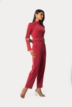 Load image into Gallery viewer, Cherry High Neck Jumpsuit