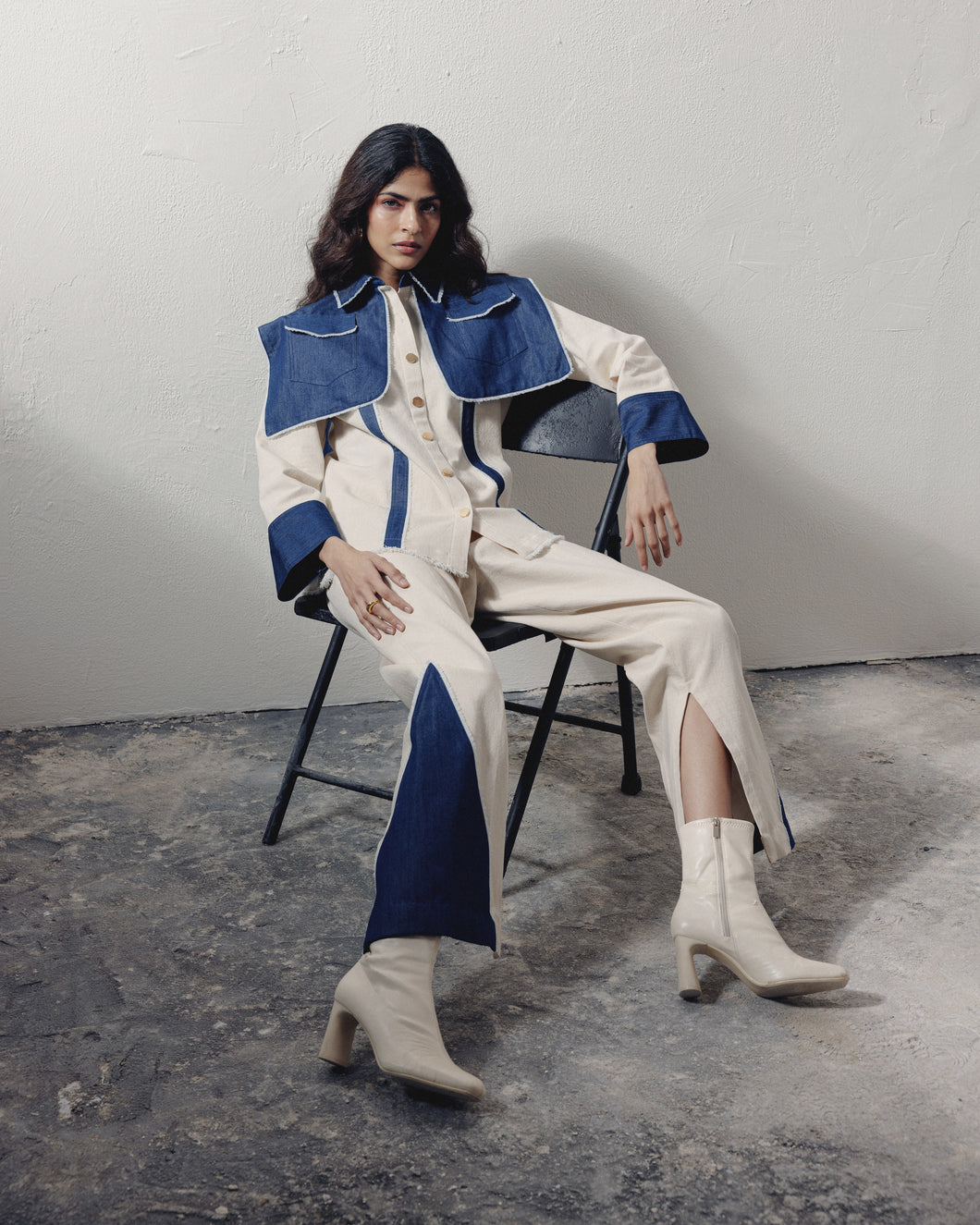 Dramatic Denim Co-ord Set