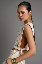 Load image into Gallery viewer, ITIKA in Orbit Eyelet Bib Co-ord Set
