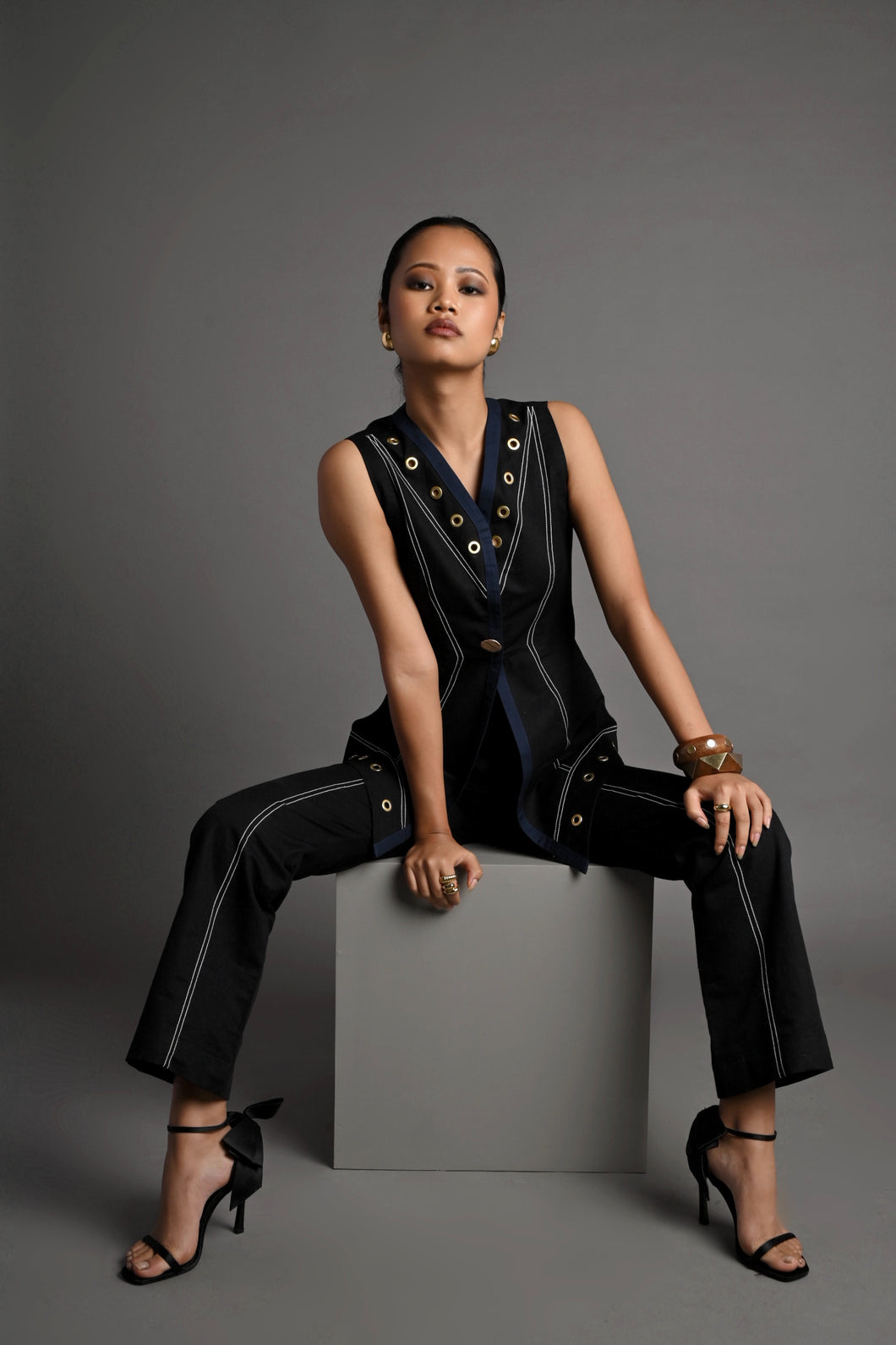 Midnight Construct Co-Ord Set