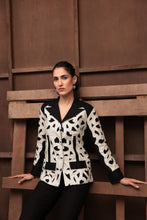 Load image into Gallery viewer, MONOCHROME STRUCTURED JACKET SET
